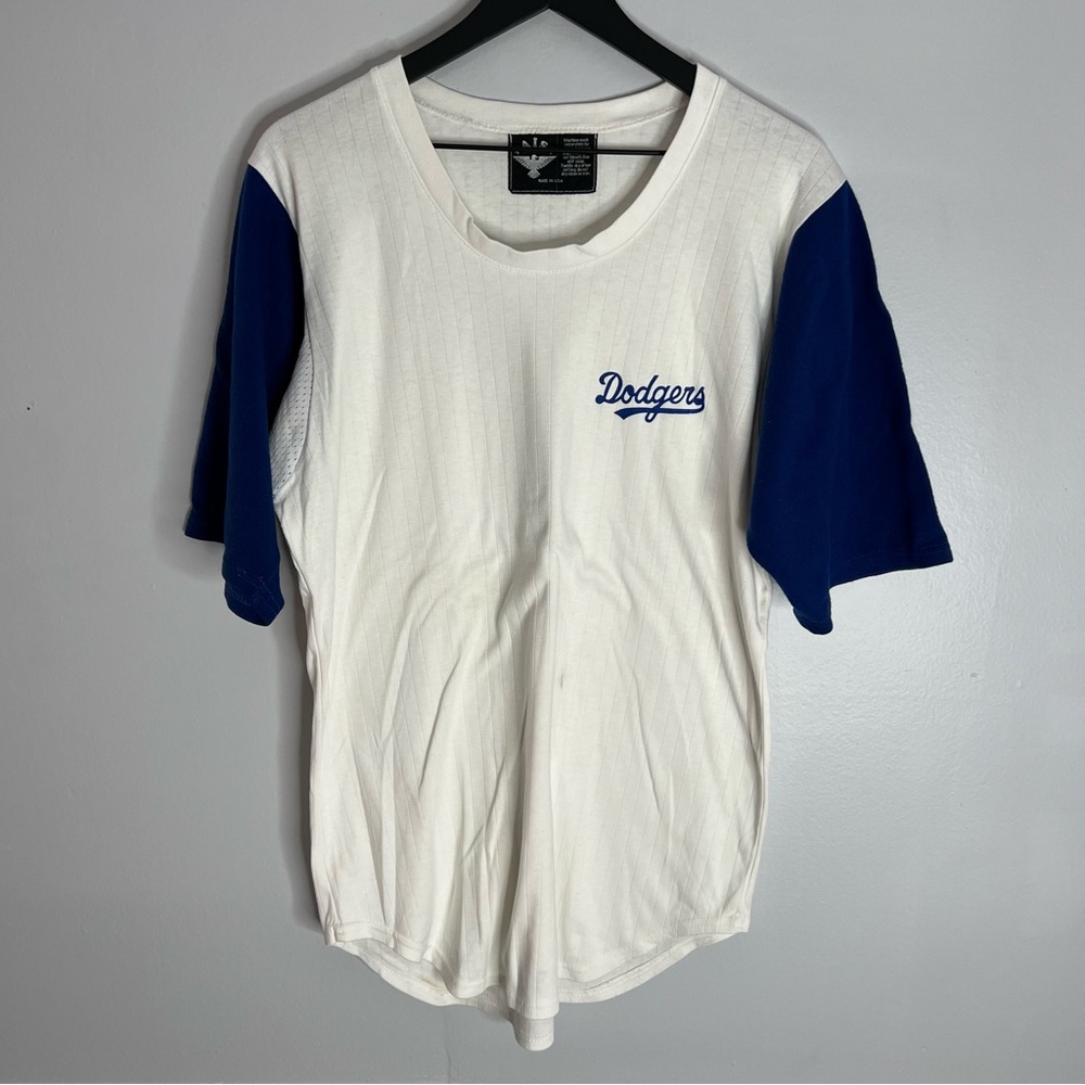 Vintage Los Angeles Dodgers Baseball T Shirt Mens Large?? Blue White AIS